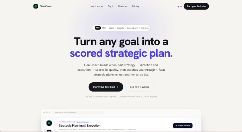 Gen Coach screenshot 1