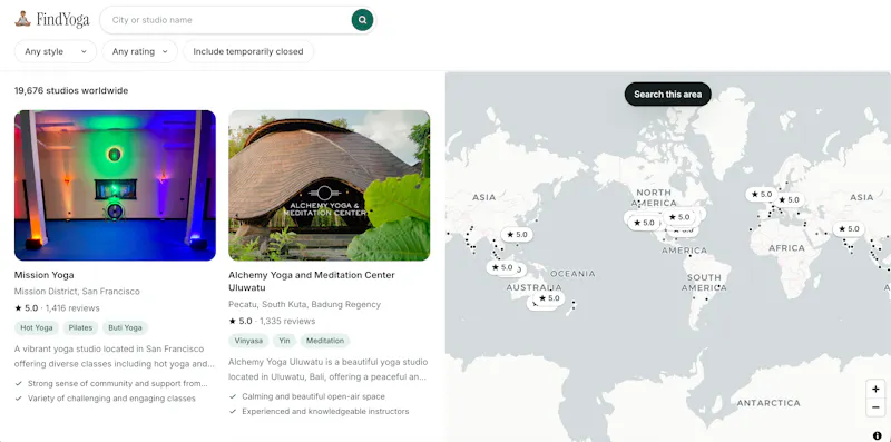 FindYoga screenshot 3