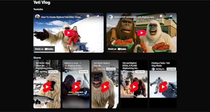 AI vlog video Maker gallery image