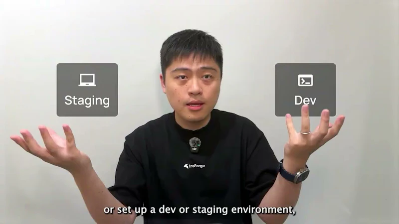 InsForge Backend Branching screenshot 1 (video preview)