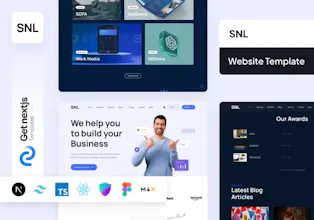 Get NextJs Templates gallery image