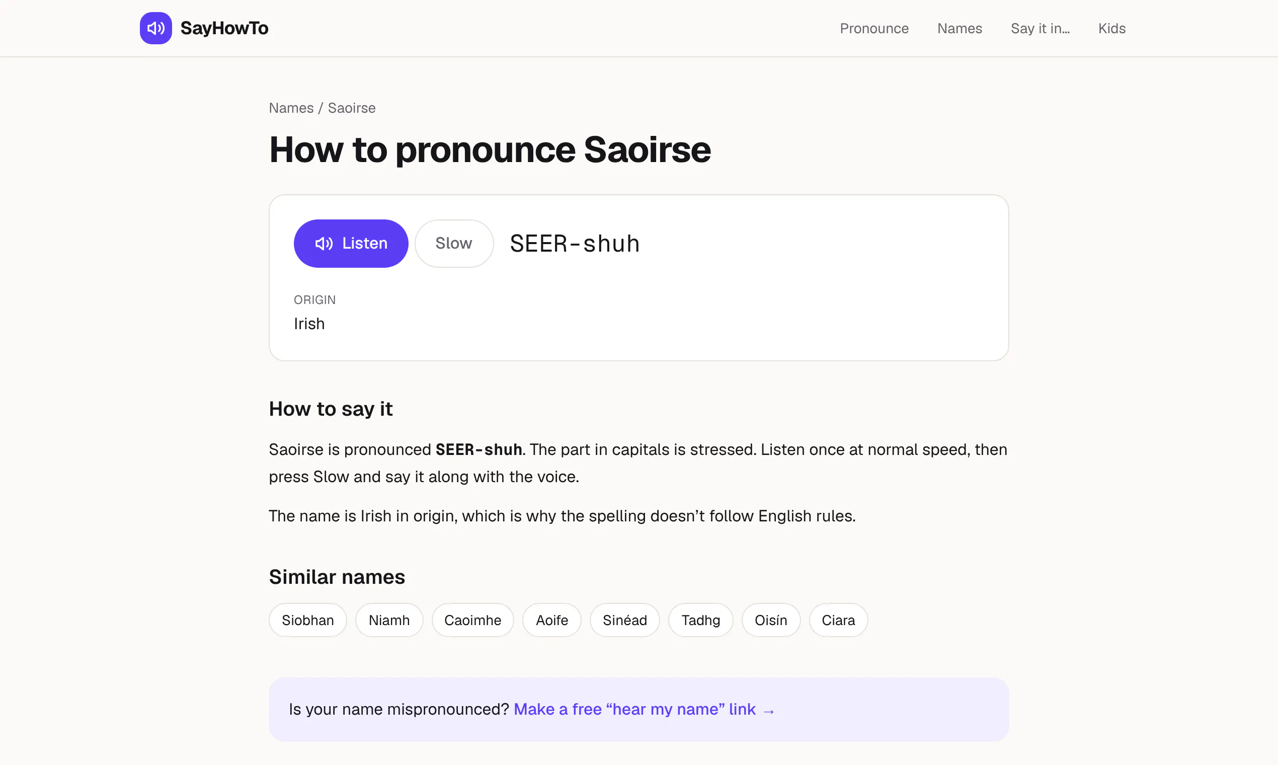 SayHowTo gallery image