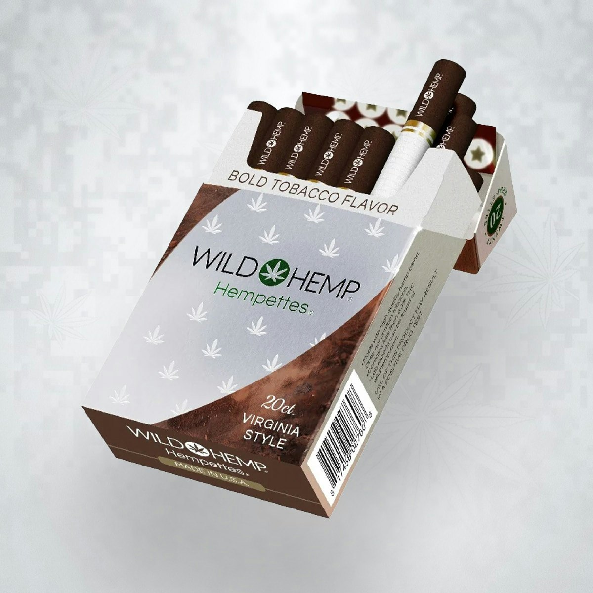 Média Cigarettes CBD de style Virginia - Chanvre sauvage |Cigarettes CBD |Chanvre et baril 1