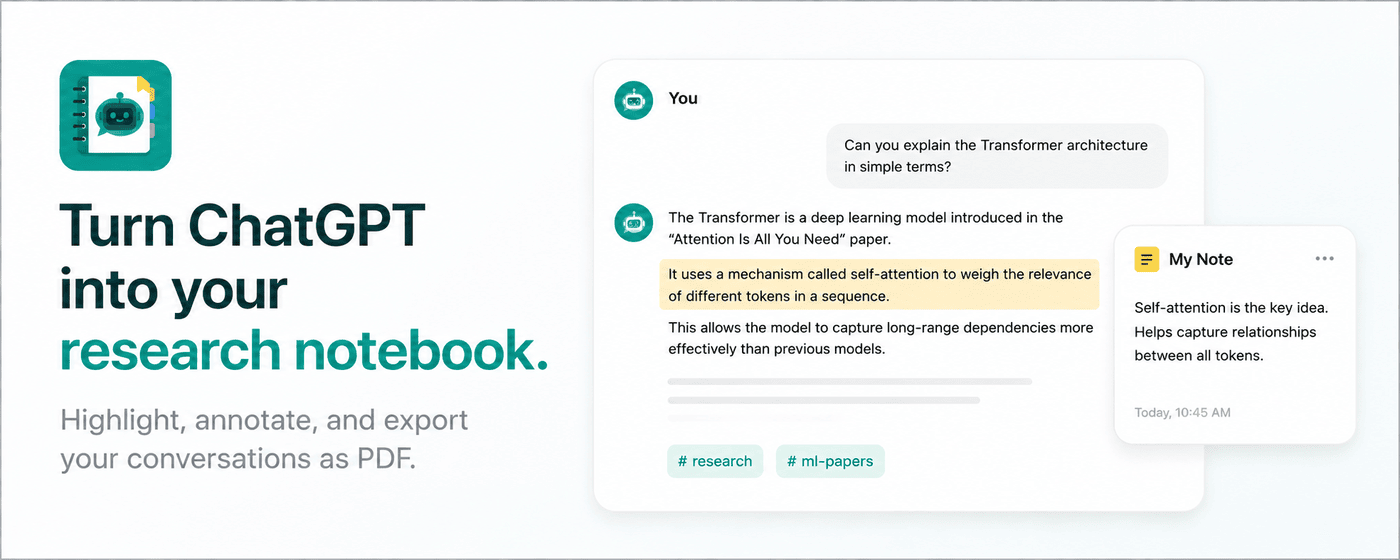 Notbook for ChatGPT gallery image