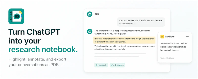 Notbook for ChatGPT screenshot 2