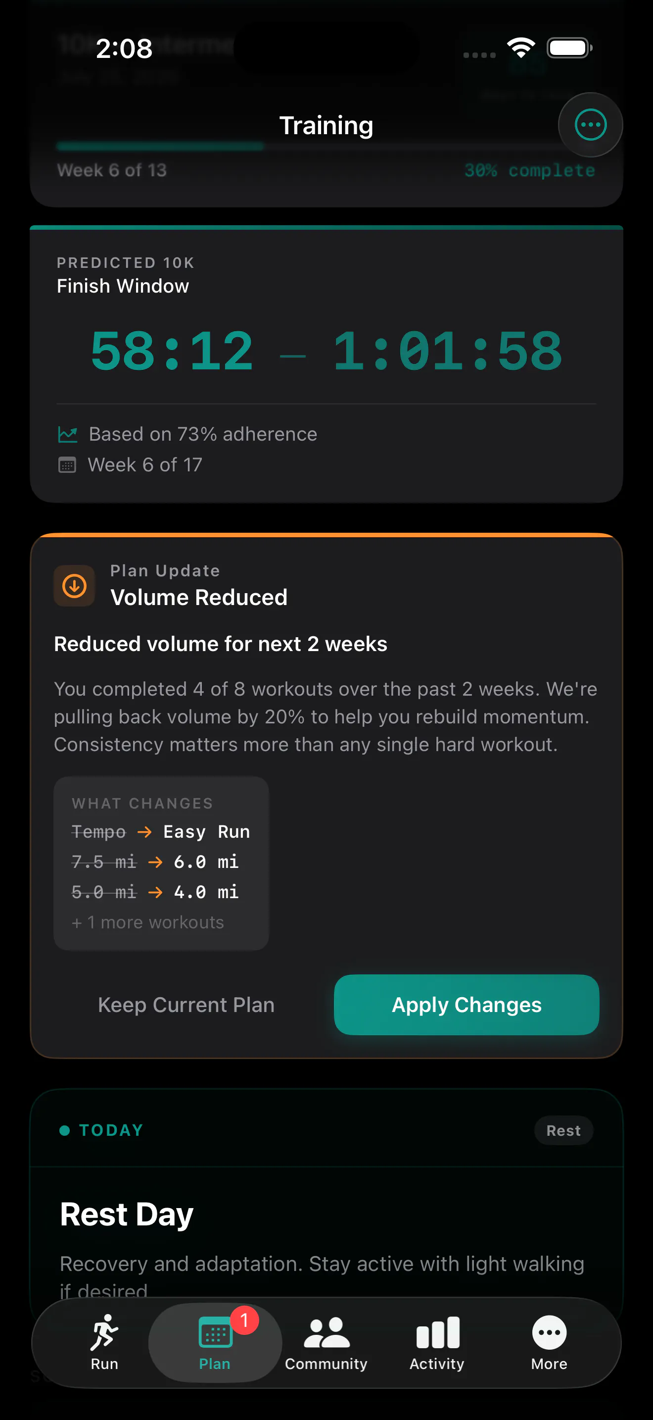 Cursa — Run tracking and training app gallery image