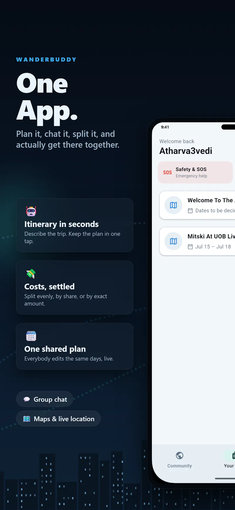 WanderBuddy screenshot 2