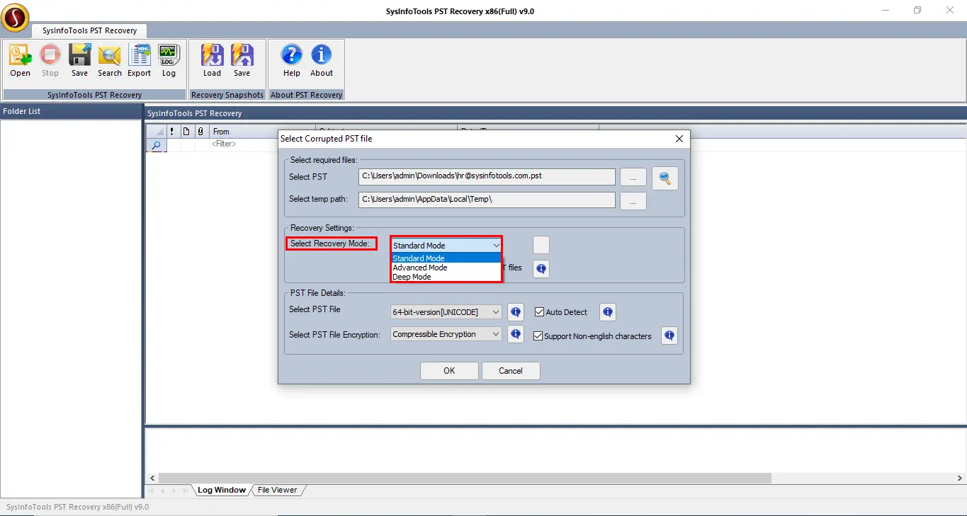 Herramienta de recuperación de Outlook PST - Reparar/ recuperar archivos PST corruptos o dañados de manera eficiente. media 2