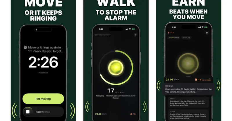 PulseMove: standup and move screenshot 1