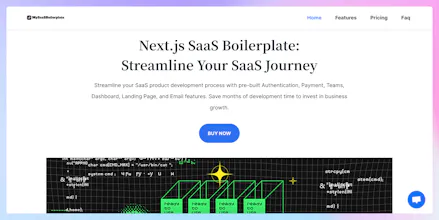 MySaaSBoilerplate : #1 SaaS Boilerplates gallery image