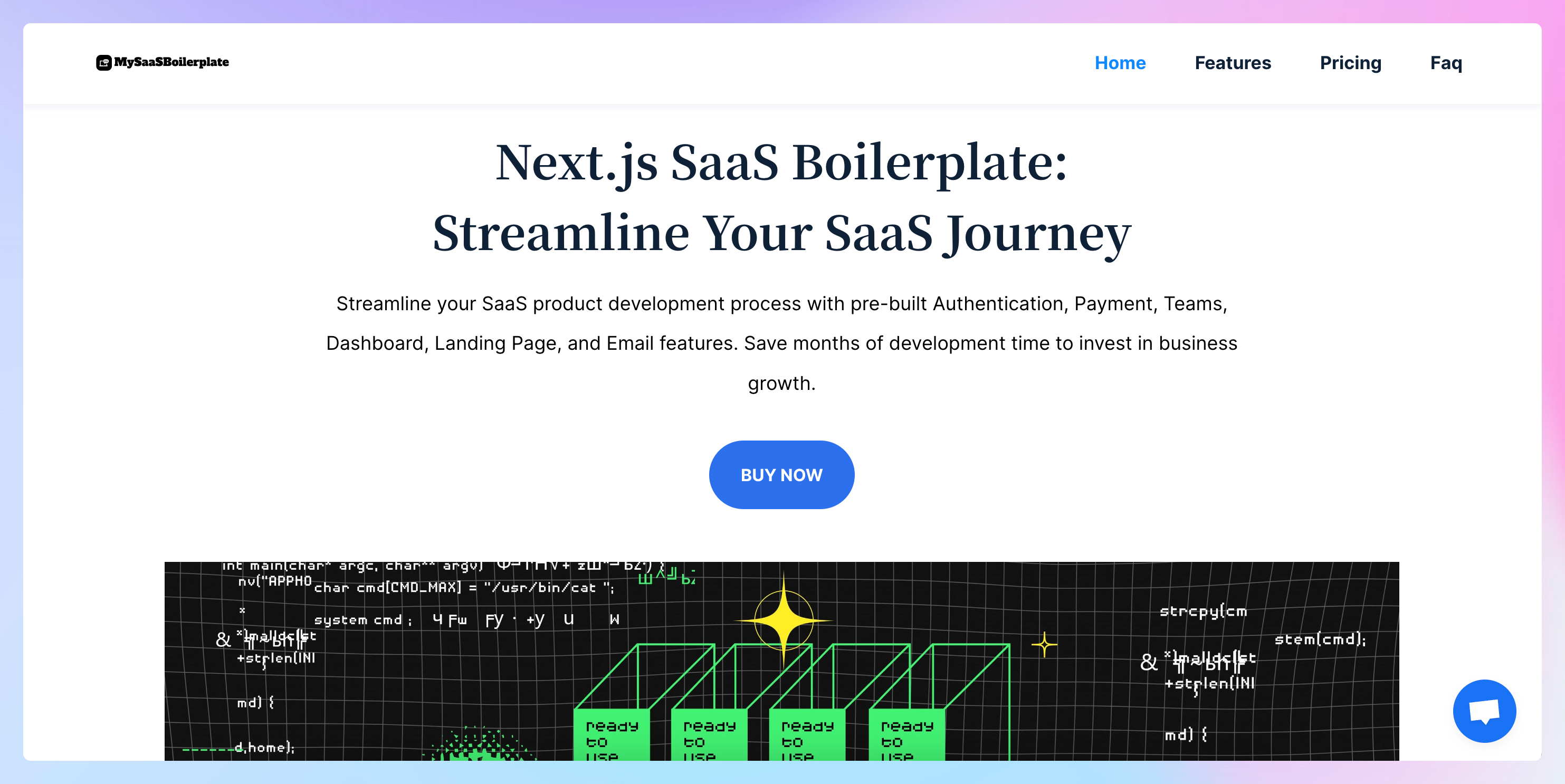 Mysaasboilerplate: #1 SaaS -Kesselplatten media 1
