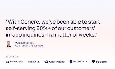 Cohere gallery image