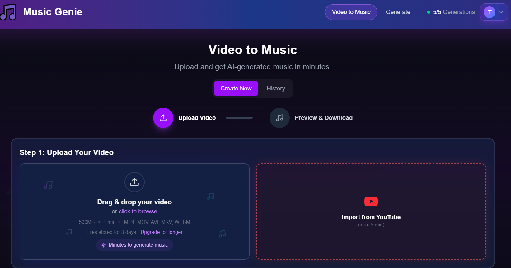 Music Genie - Screenshot 2 showing product features and functionality
