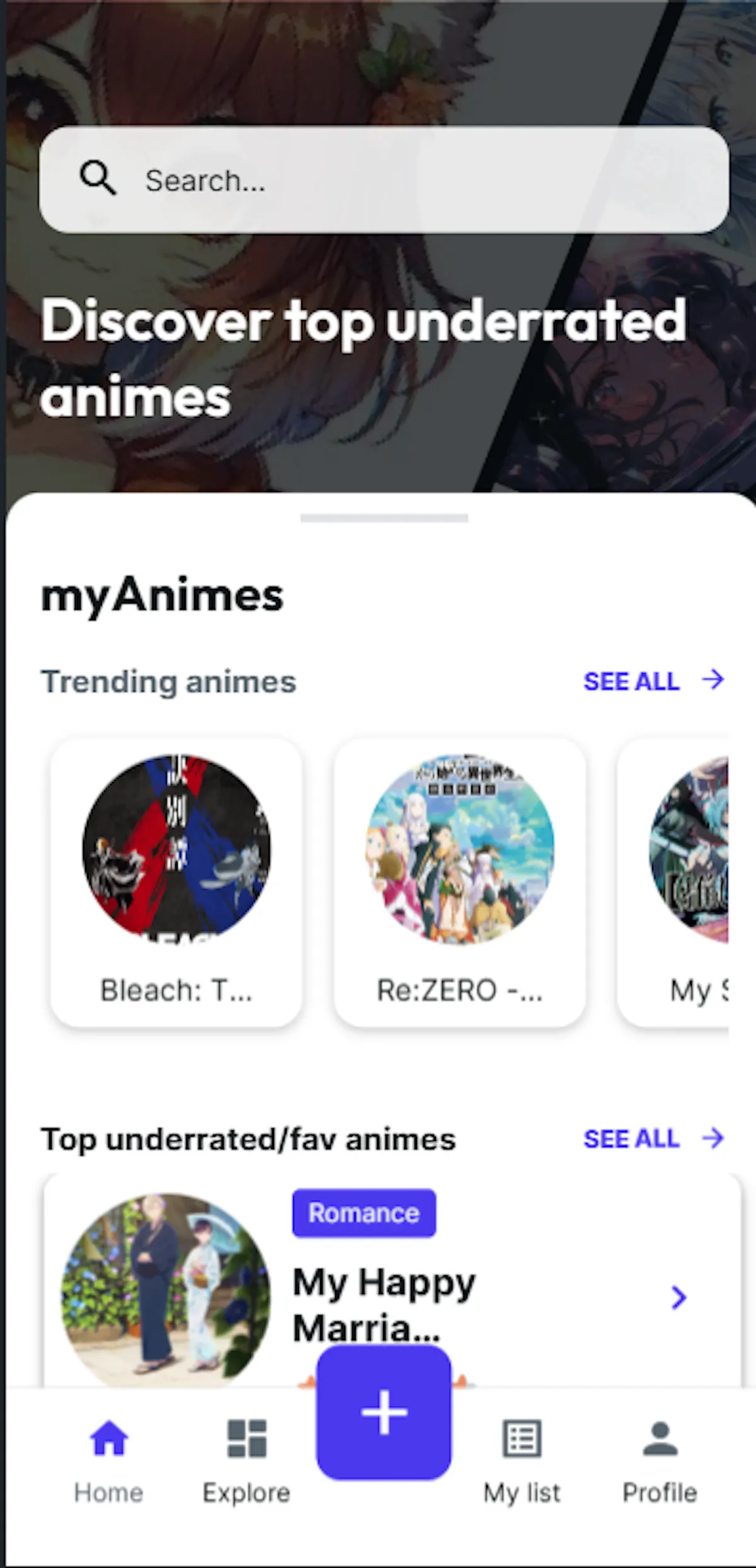 myAnimes app