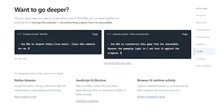 REA - Reverse Engineer Anything gallery image