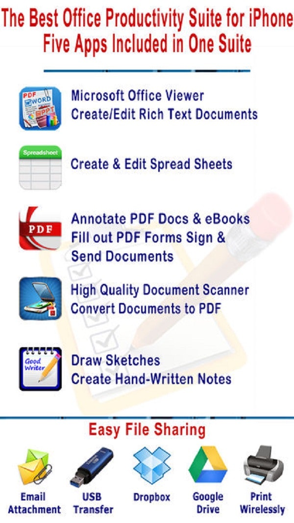 myOffice - Microsoft Office Edition, Office Viewer, Word Processor and PDF Maker gallery image
