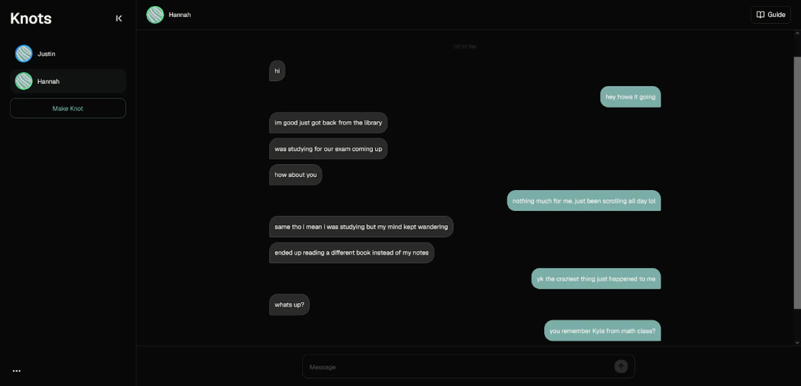 Knot screenshot 2