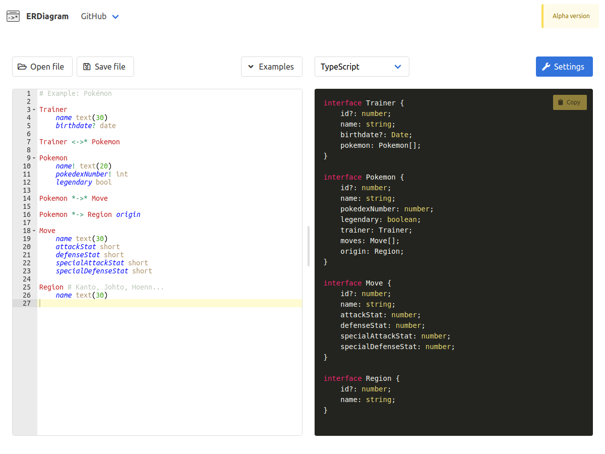 ERDiagram gallery image