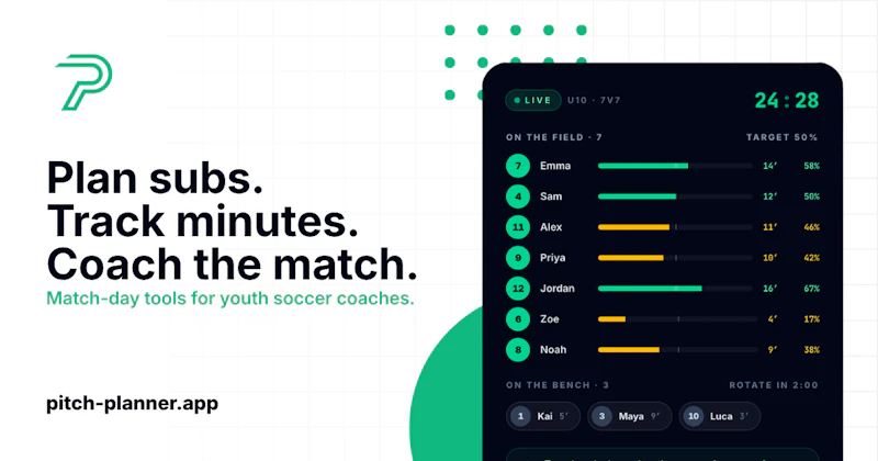 Pitch Planner App screenshot 1