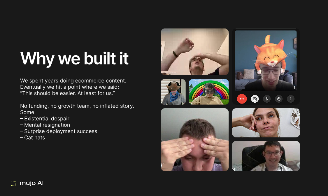 Mujo AI  - Screenshot 4 showing product features and functionality
