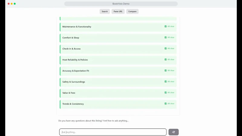 BookYolo screenshot 1 (video preview)