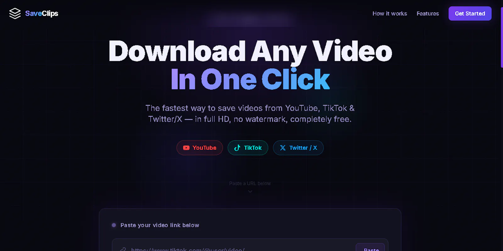 SaveClips screenshot 1