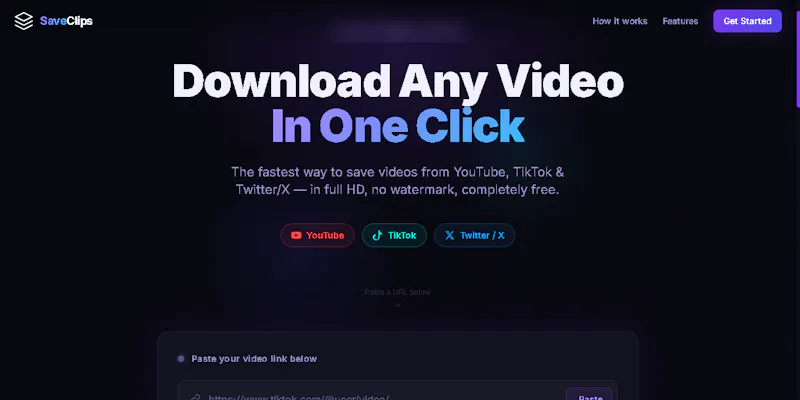 SaveClips screenshot 1