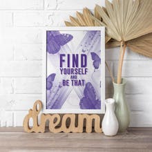''Find Yourself and Be That'' Poster gallery image