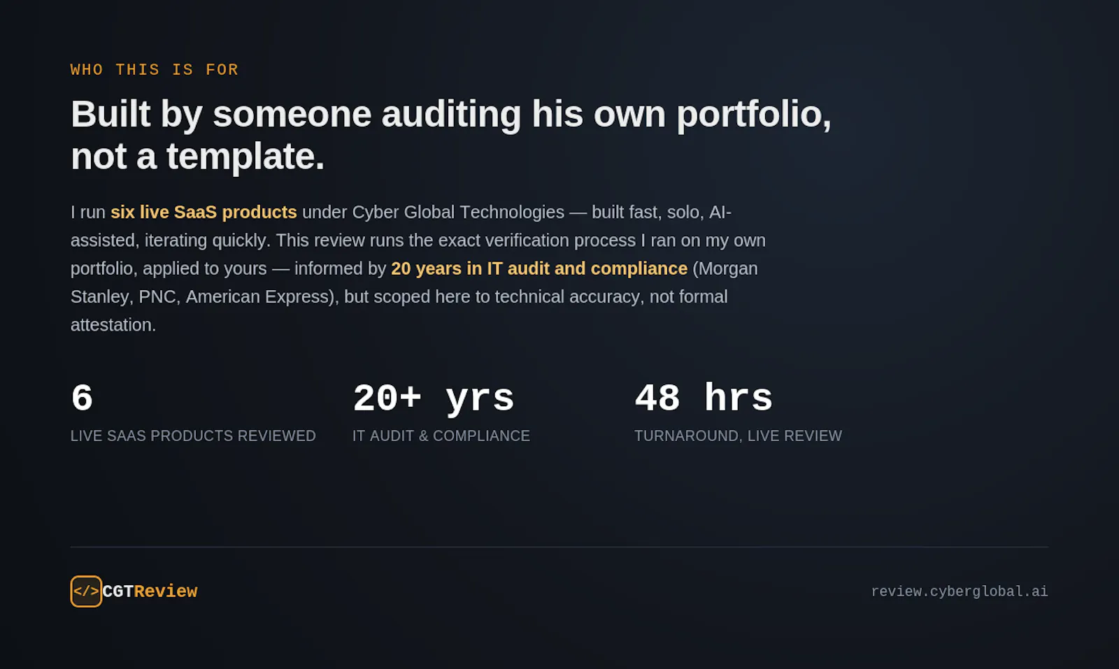 CGT Review screenshot 6