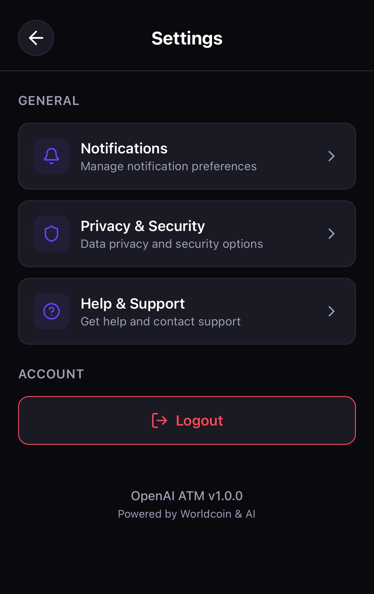 AI ATM by World coin  gallery image