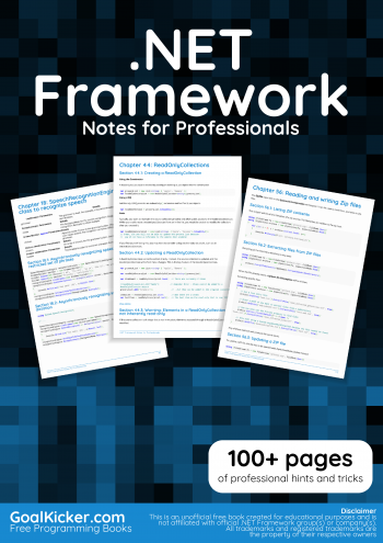 Programming Notes for Professionals books