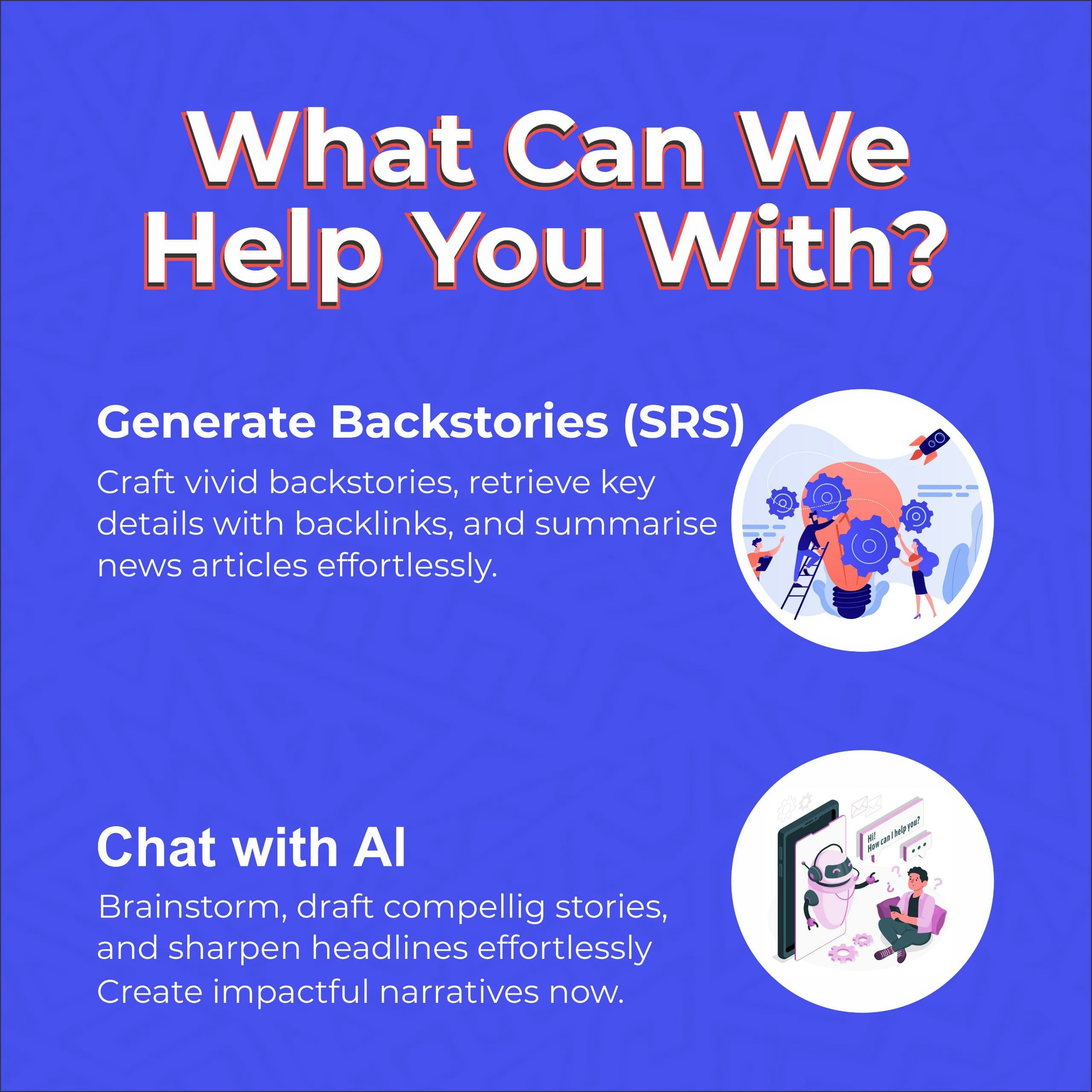ChatJourno - Main product screenshot demonstrating key features and user interface