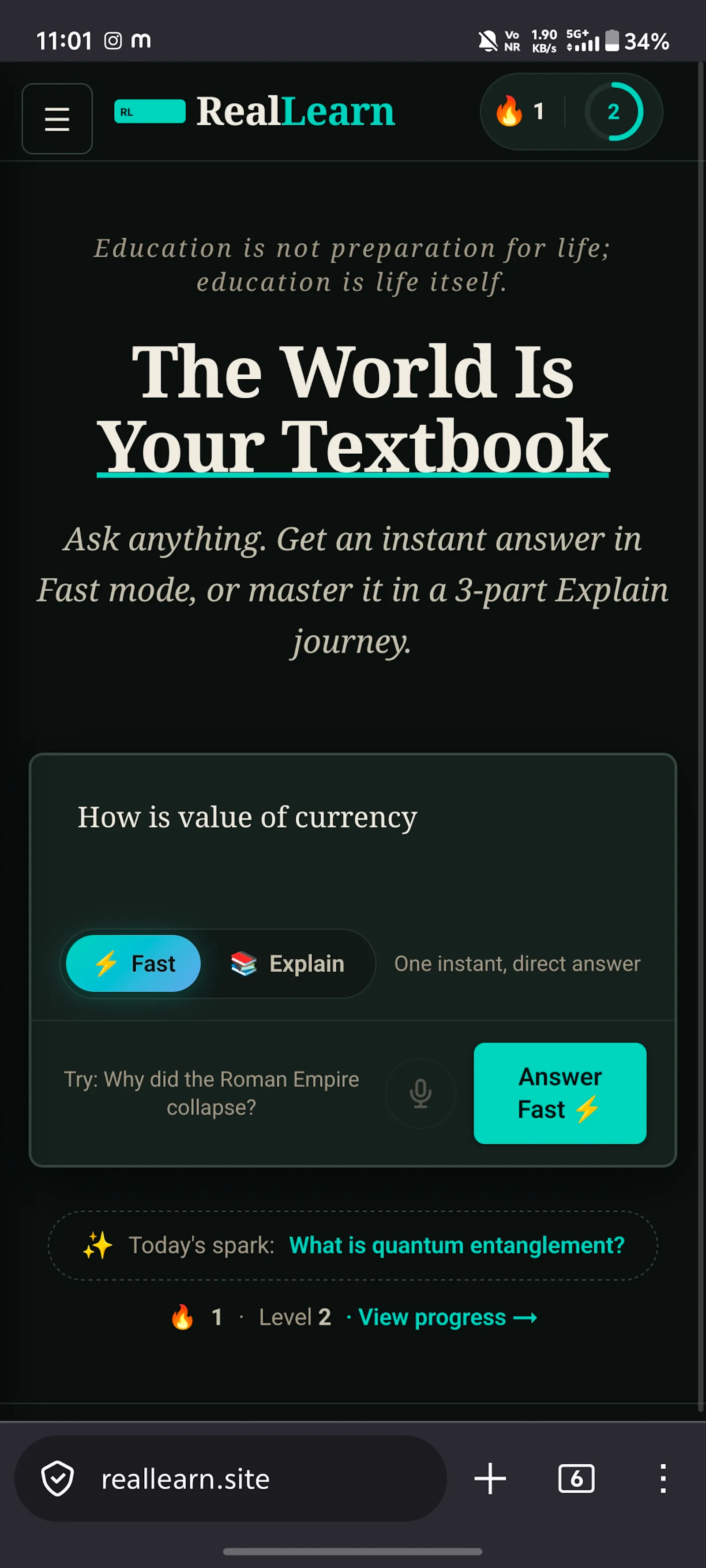 RealLearn — The World Is Your Textbook screenshot 2