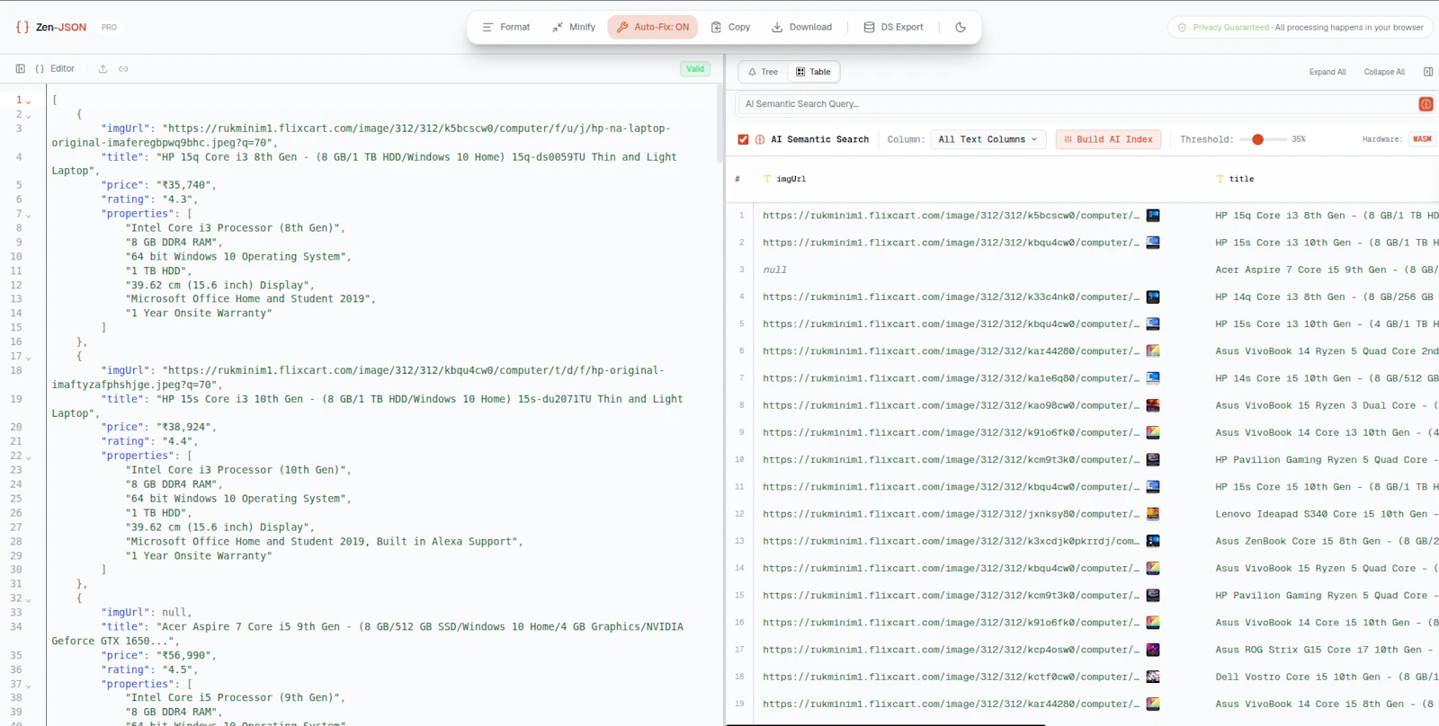 Zen-JSON Pro screenshot 3