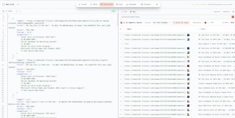 Zen-JSON Pro screenshot 3