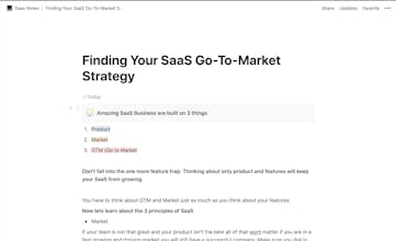 Saas Notes gallery image