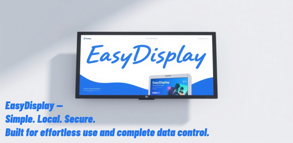 EasyDisplay - Ofline Digital Signage - Система цифровых вывесок в автономном режиме для управления локальным контентом медиа 1
