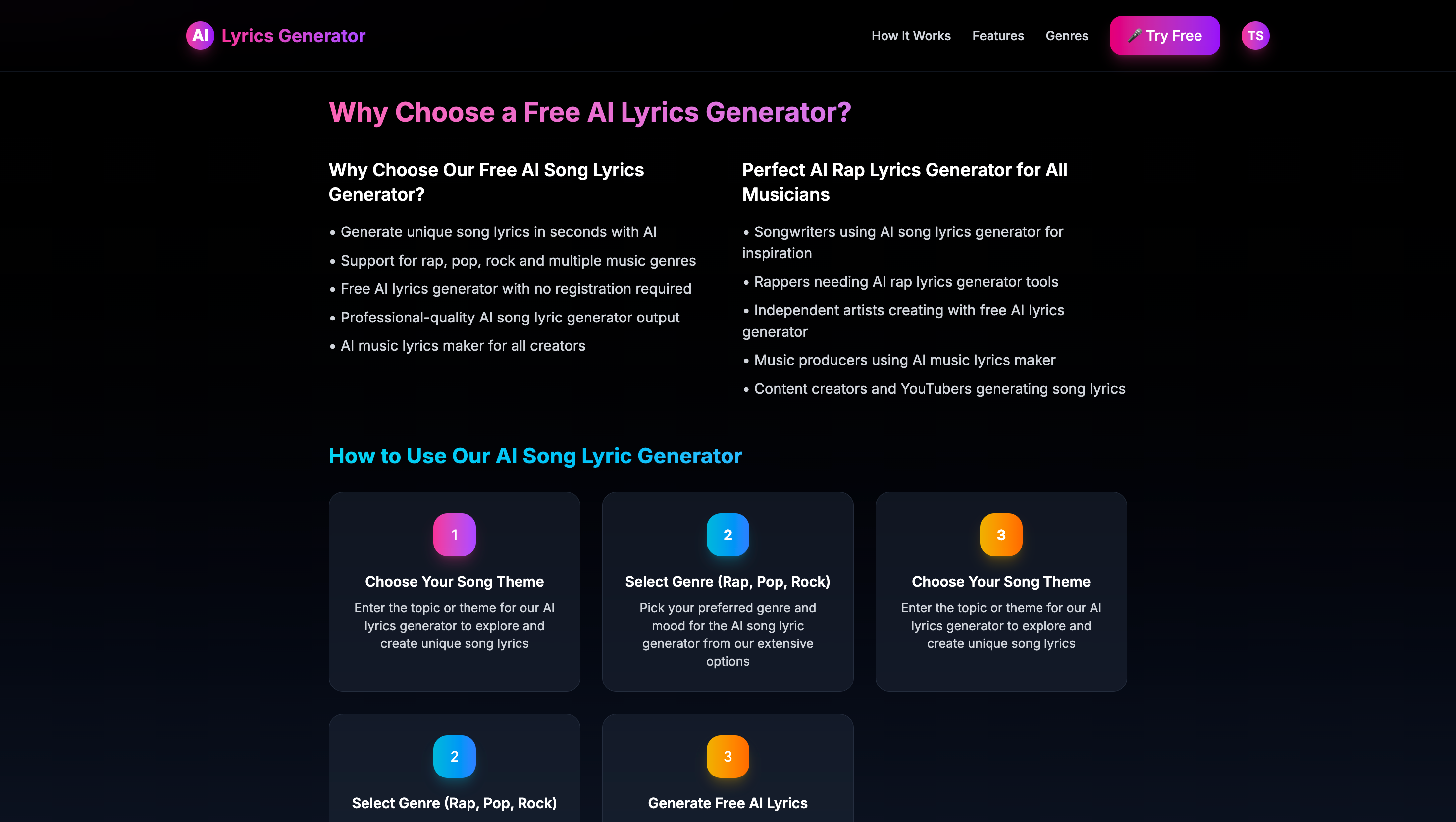 LyricAI gallery image