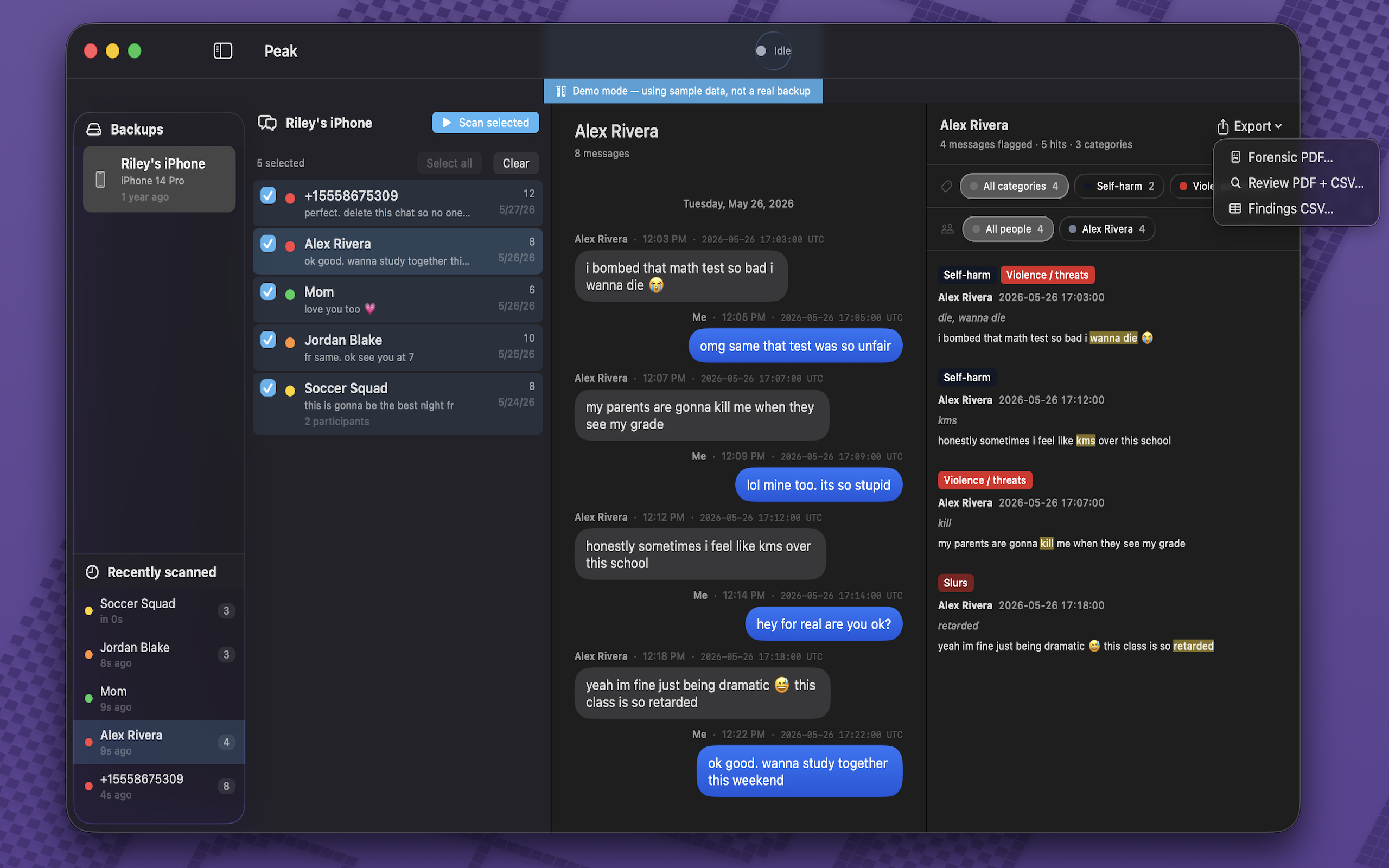 Peak: Message Safety gallery image