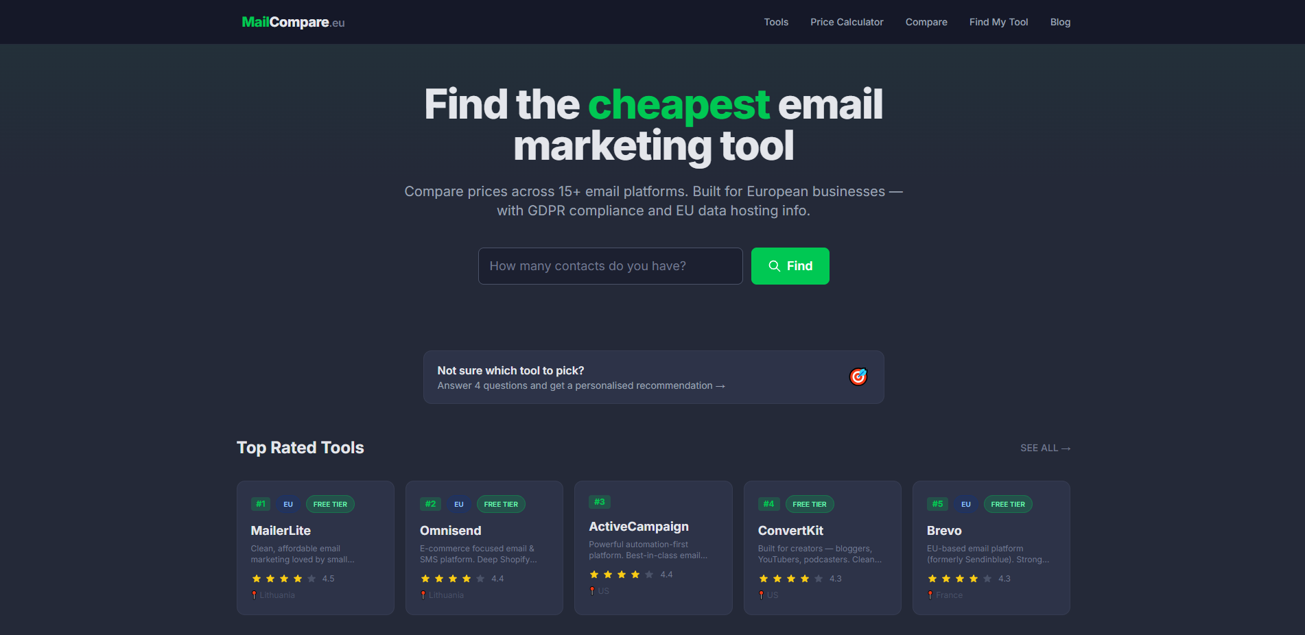 MailCompare.eu gallery image