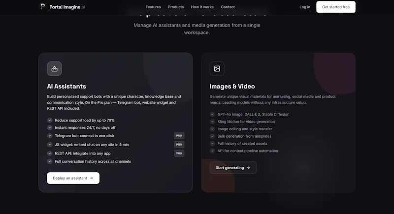 Portal Imagine AI screenshot 3