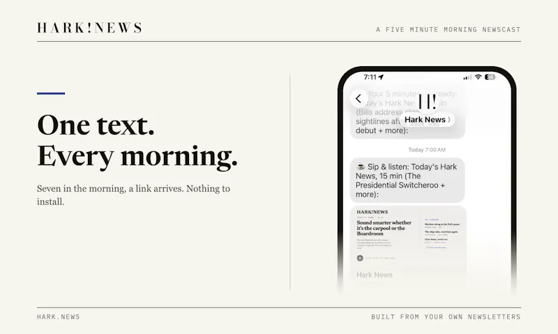 Hark.News screenshot 1