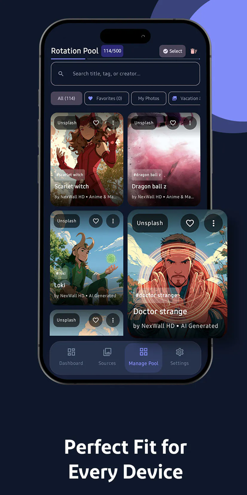 Wallpaper Rotator: Auto Change gallery image