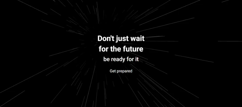 Get prepared for the future screenshot 1