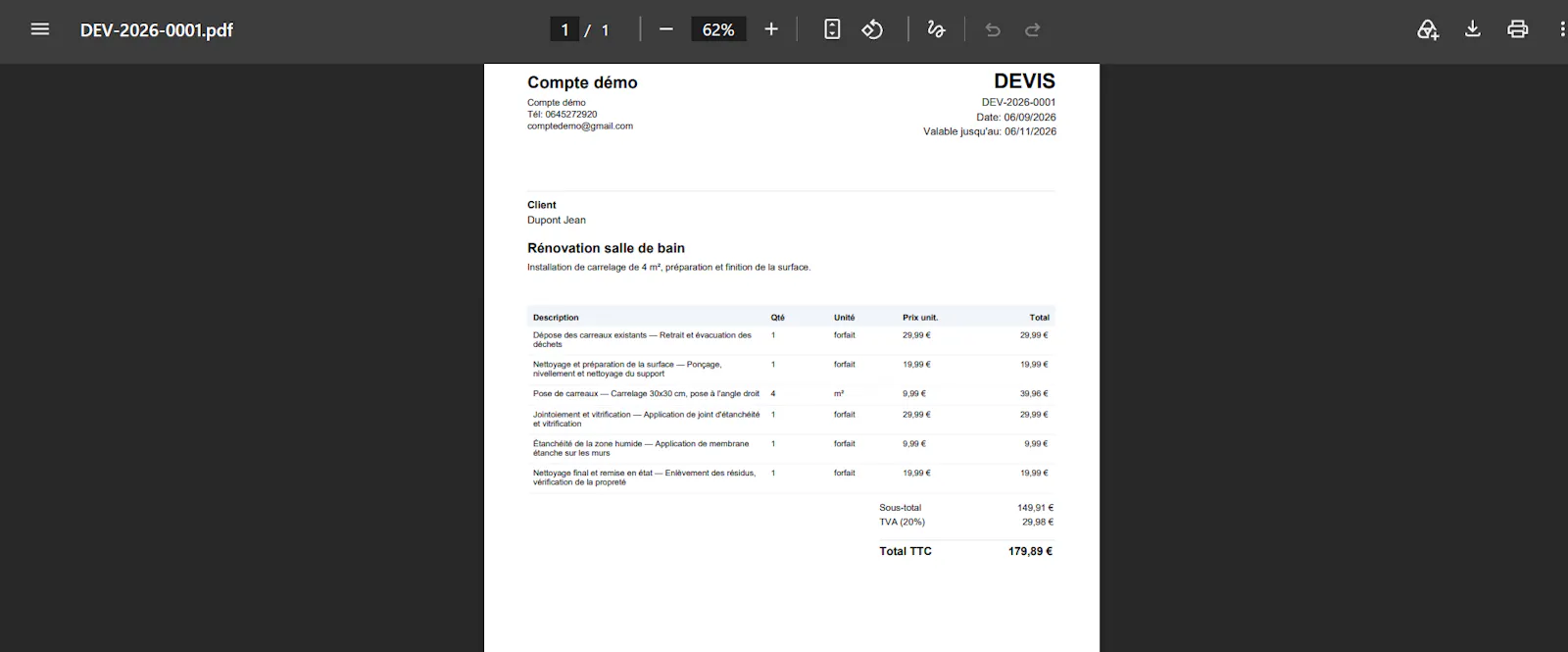 QuotePilot screenshot 6