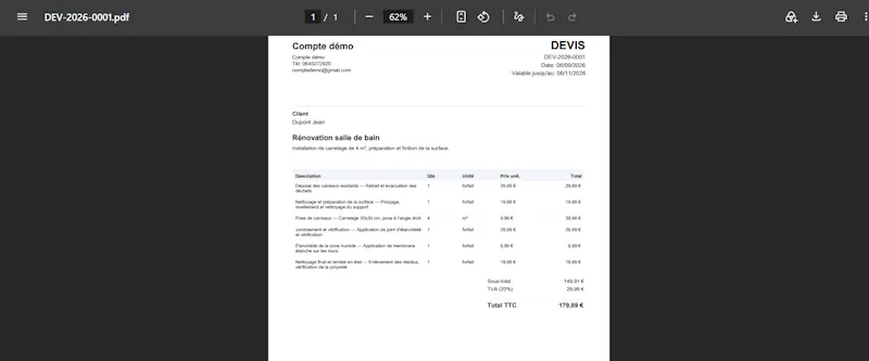 QuotePilot screenshot 6