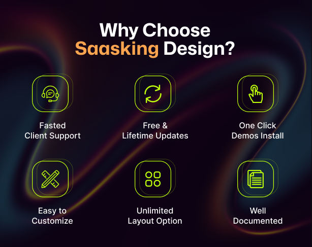 SaaS & Tech Startup WordPress Theme gallery image