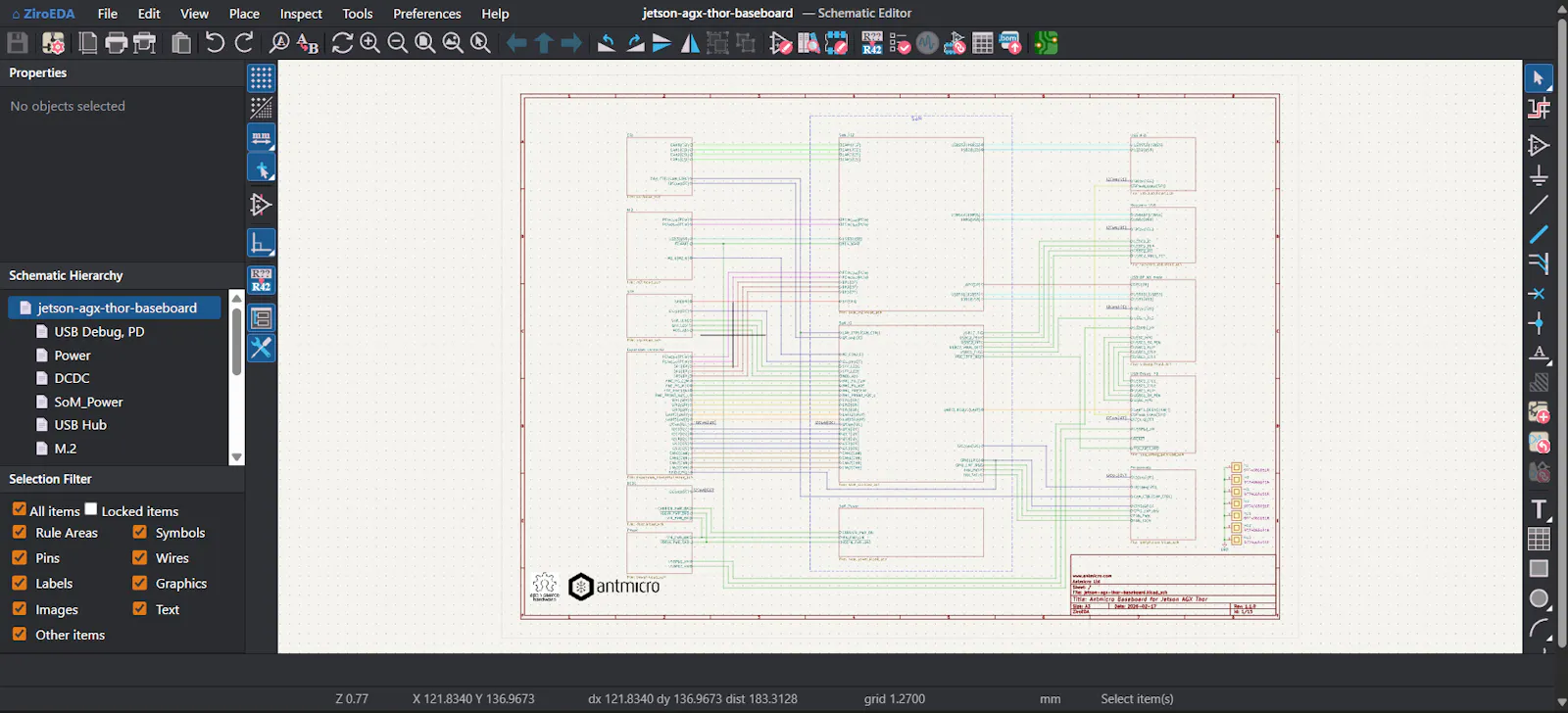ZIRO EDA screenshot 2