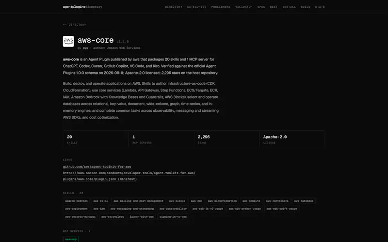 Agent Plugins Directory screenshot 5