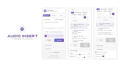 Voice Insert - ElevenLabs in Figma gallery image